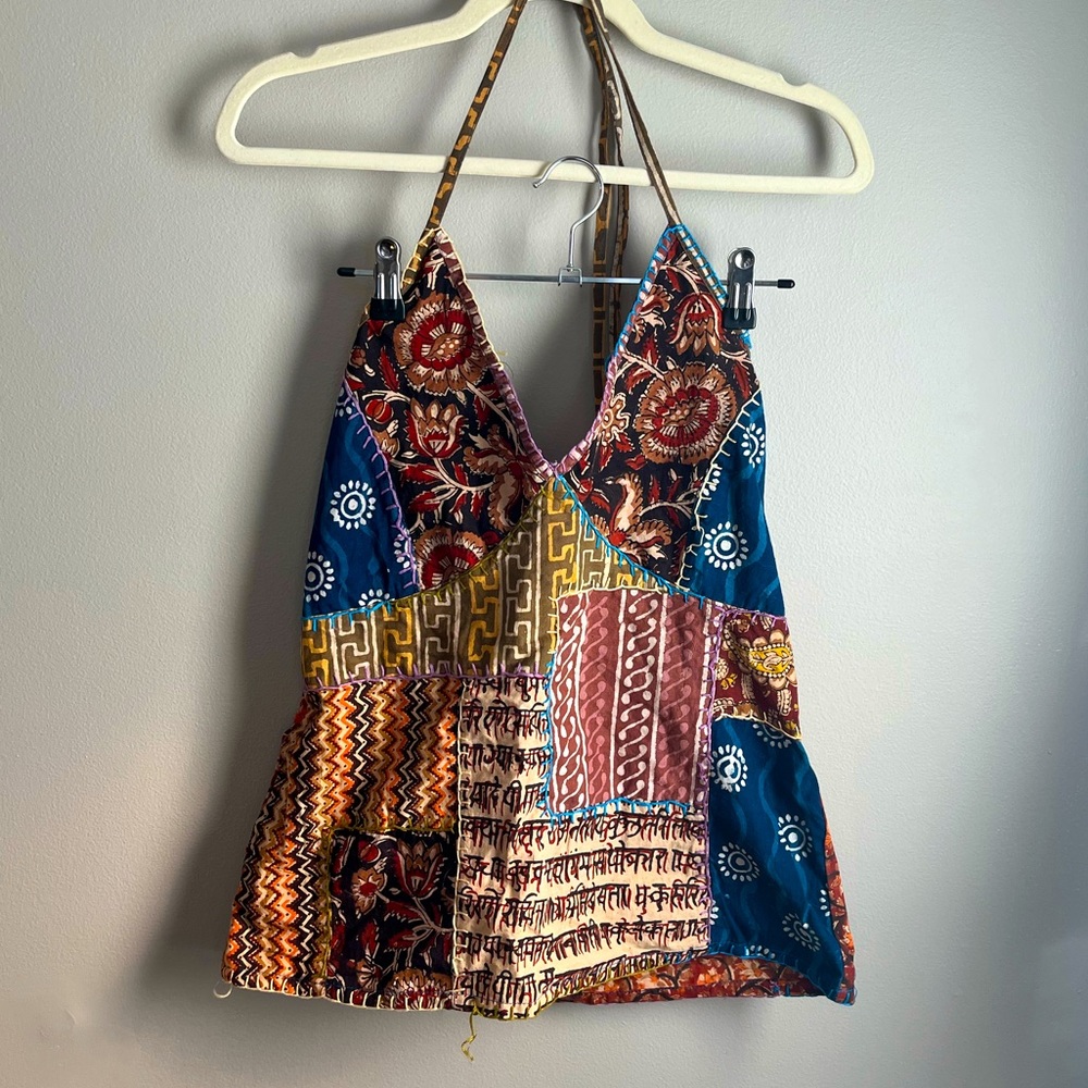 Boho Halter Top